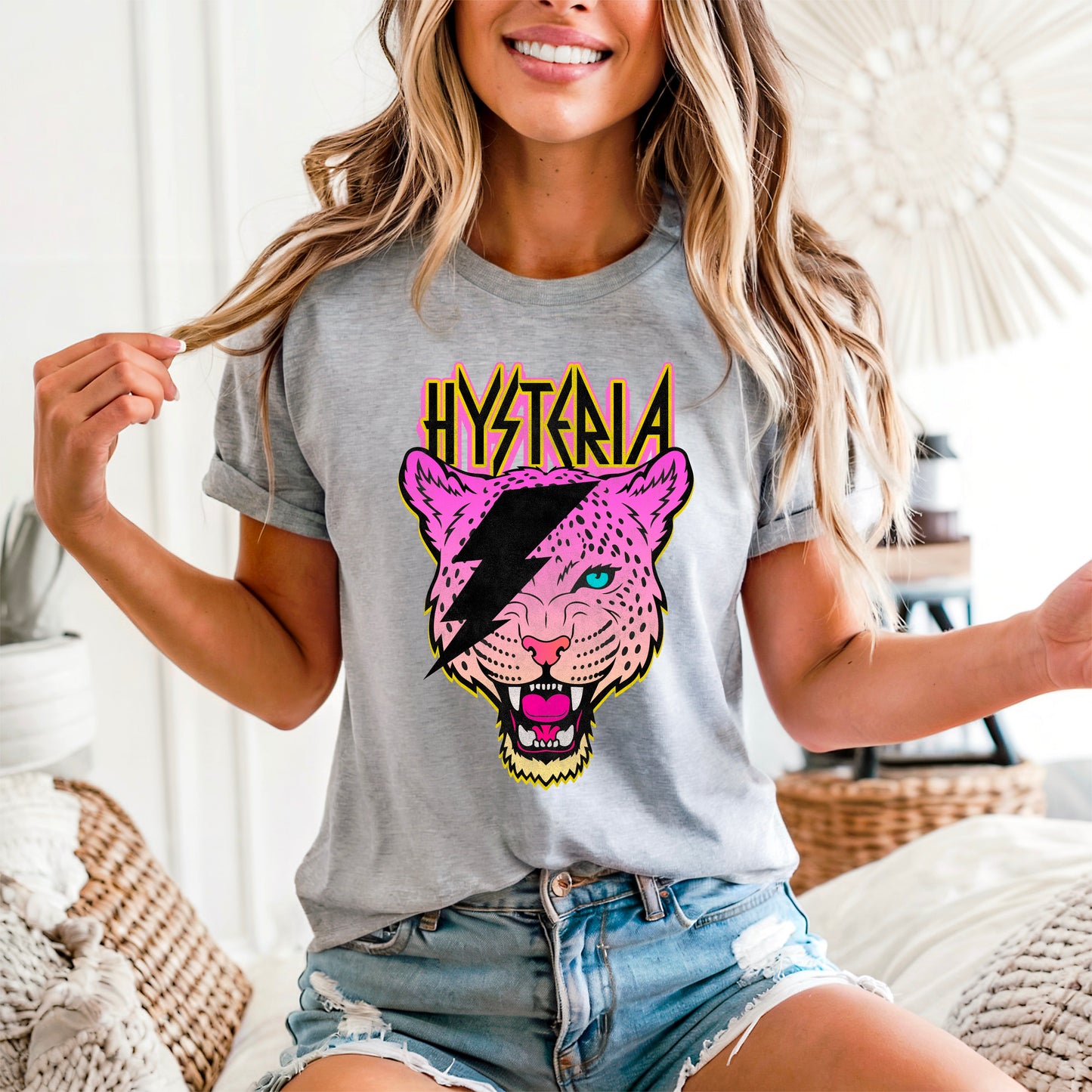 Hysteria Graphic Tee Short Sleeve Shirt