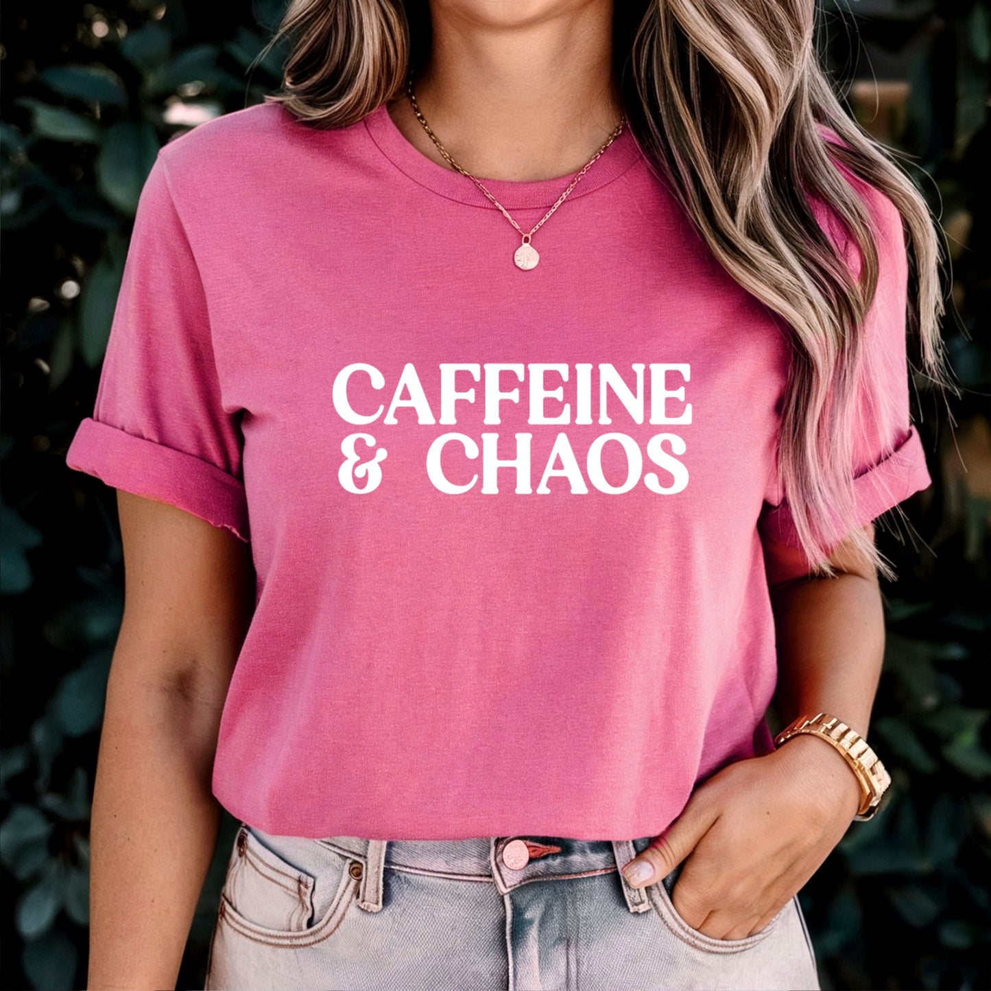 Caffeine & Chaos Tee