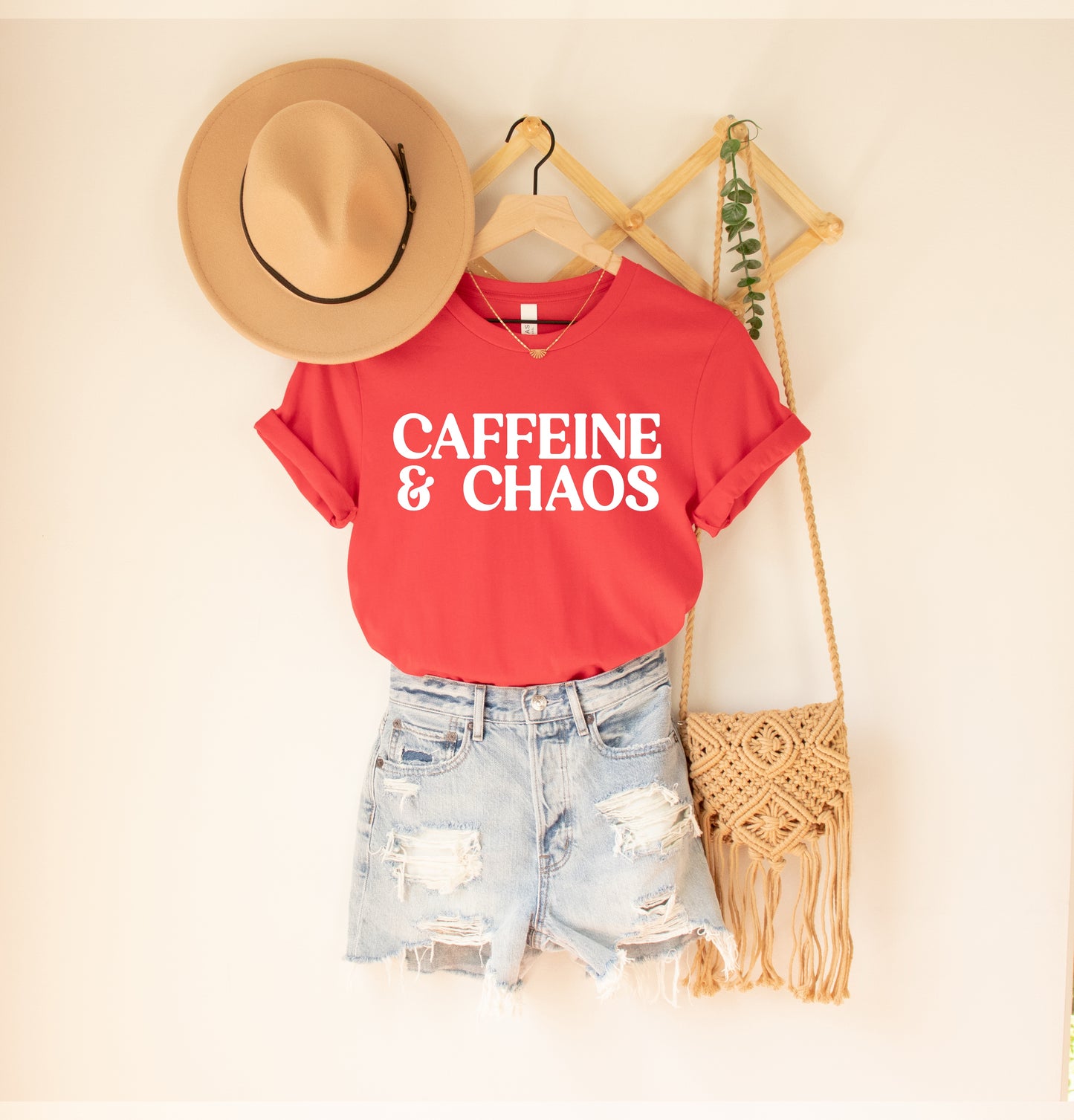 Caffeine & Chaos Tee