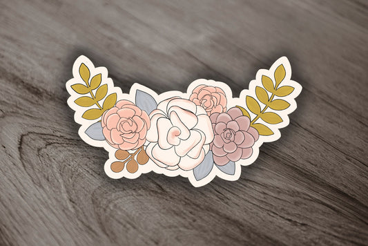 Boho Floral Sticker Pack