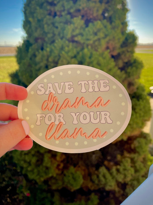 Boho Llama & Quote Sticker Pack