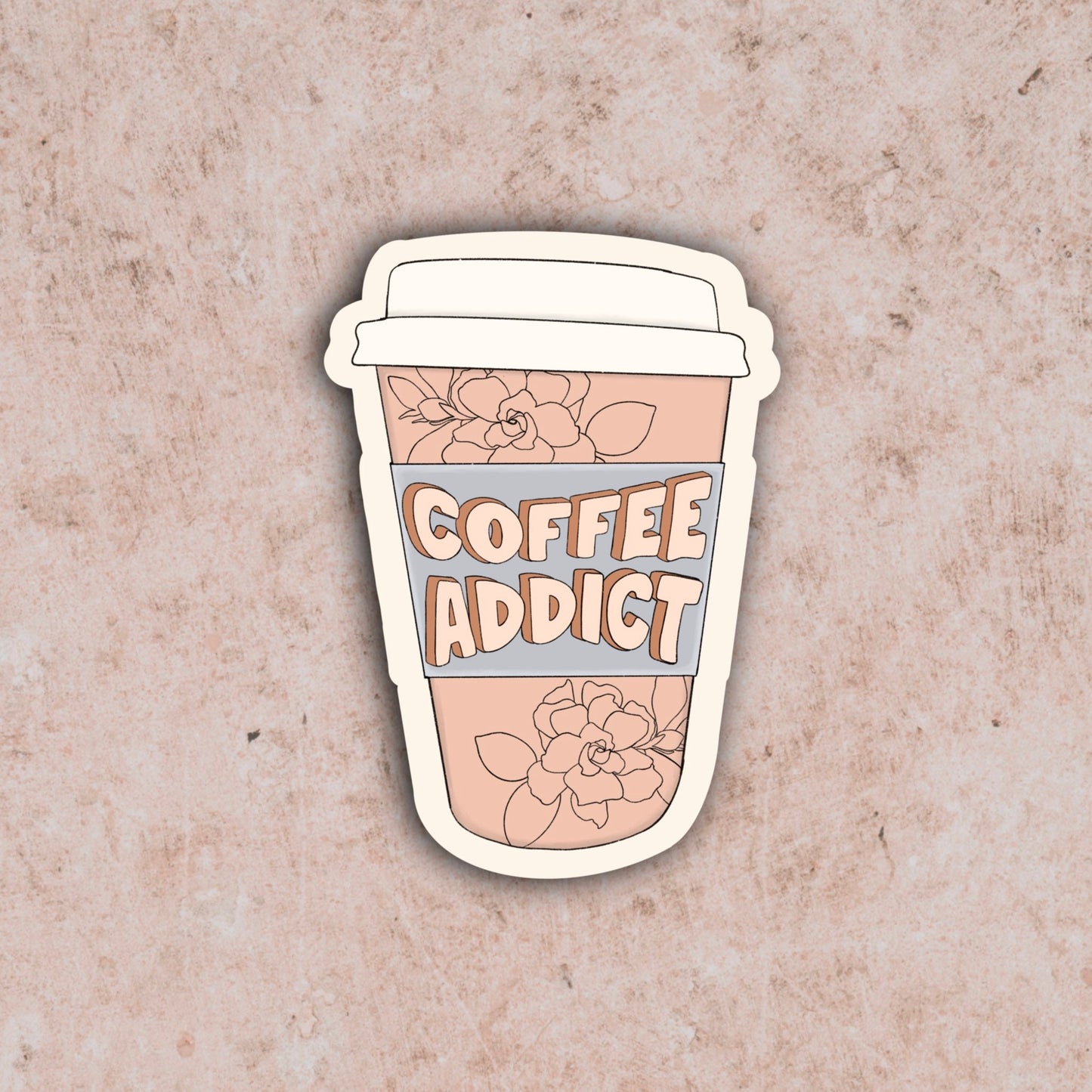 Coffee Addict Sticker