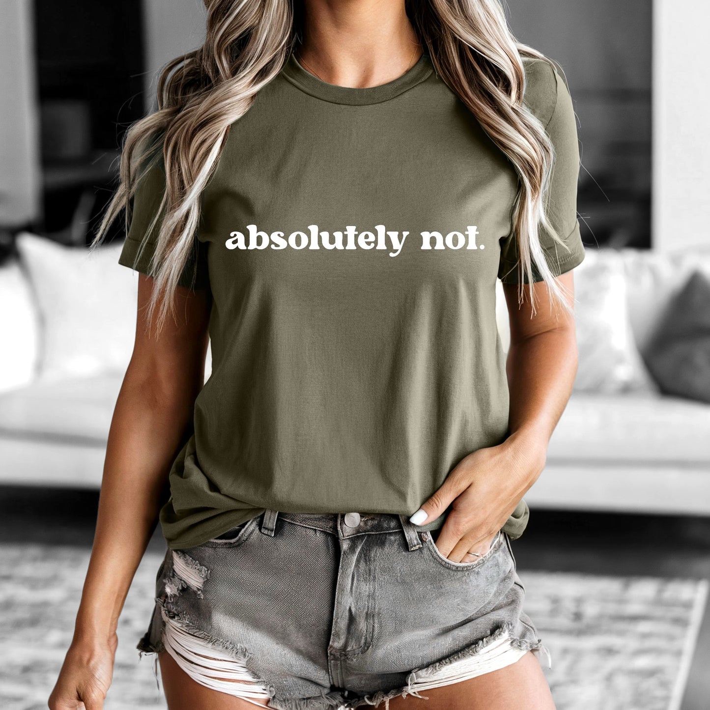 Absolutely Not Short Sleeve Tee