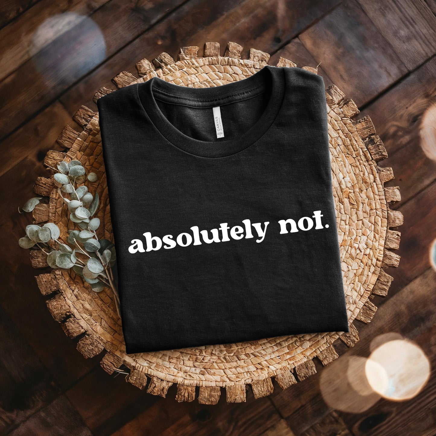Absolutely Not Short Sleeve Tee