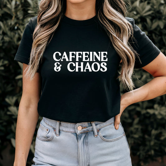 Caffeine & Chaos Tee