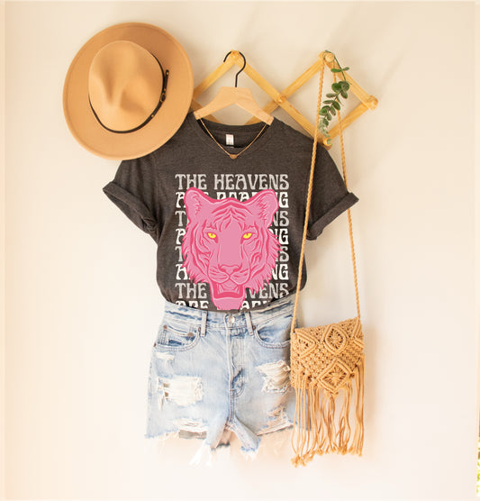 Pink Tiger “The Heavens Are Roaring” Tee- Mini Em Apparel