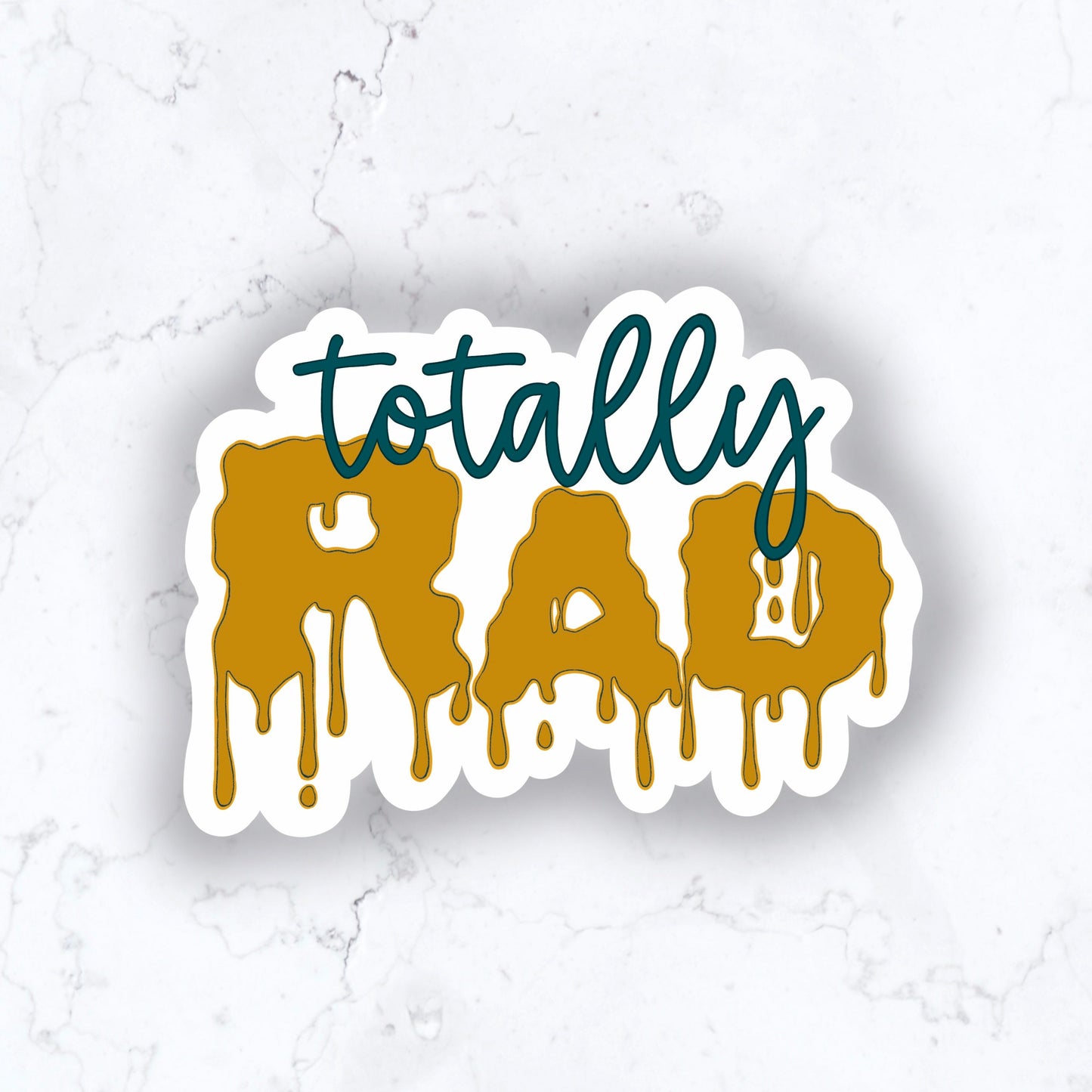 Totally Rad Sticker