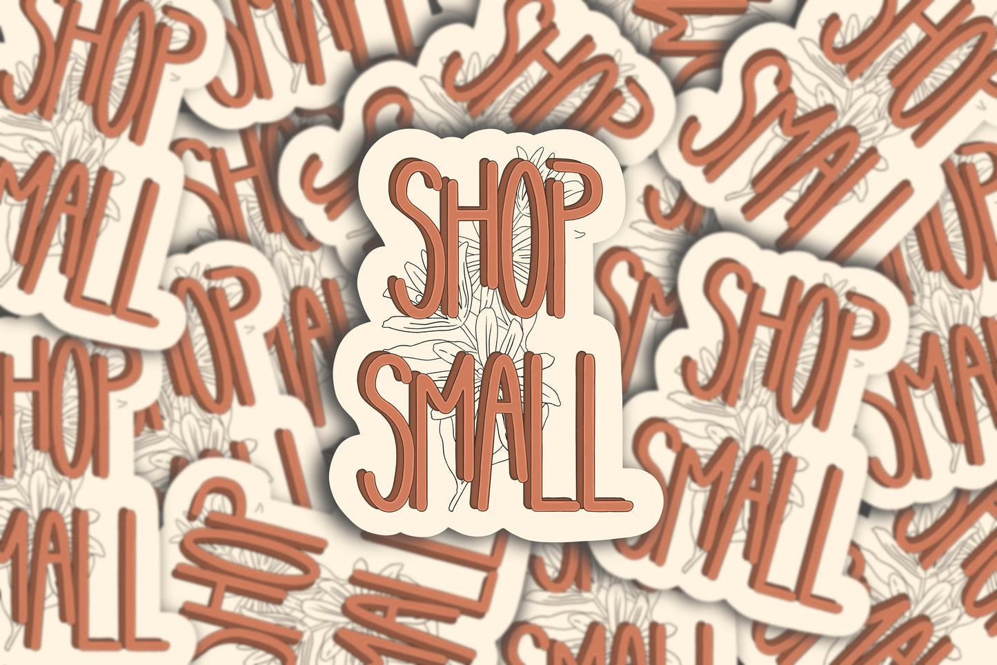 Shop Small Sticker
