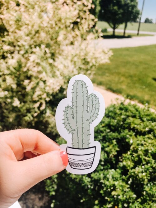 Cactus Sticker