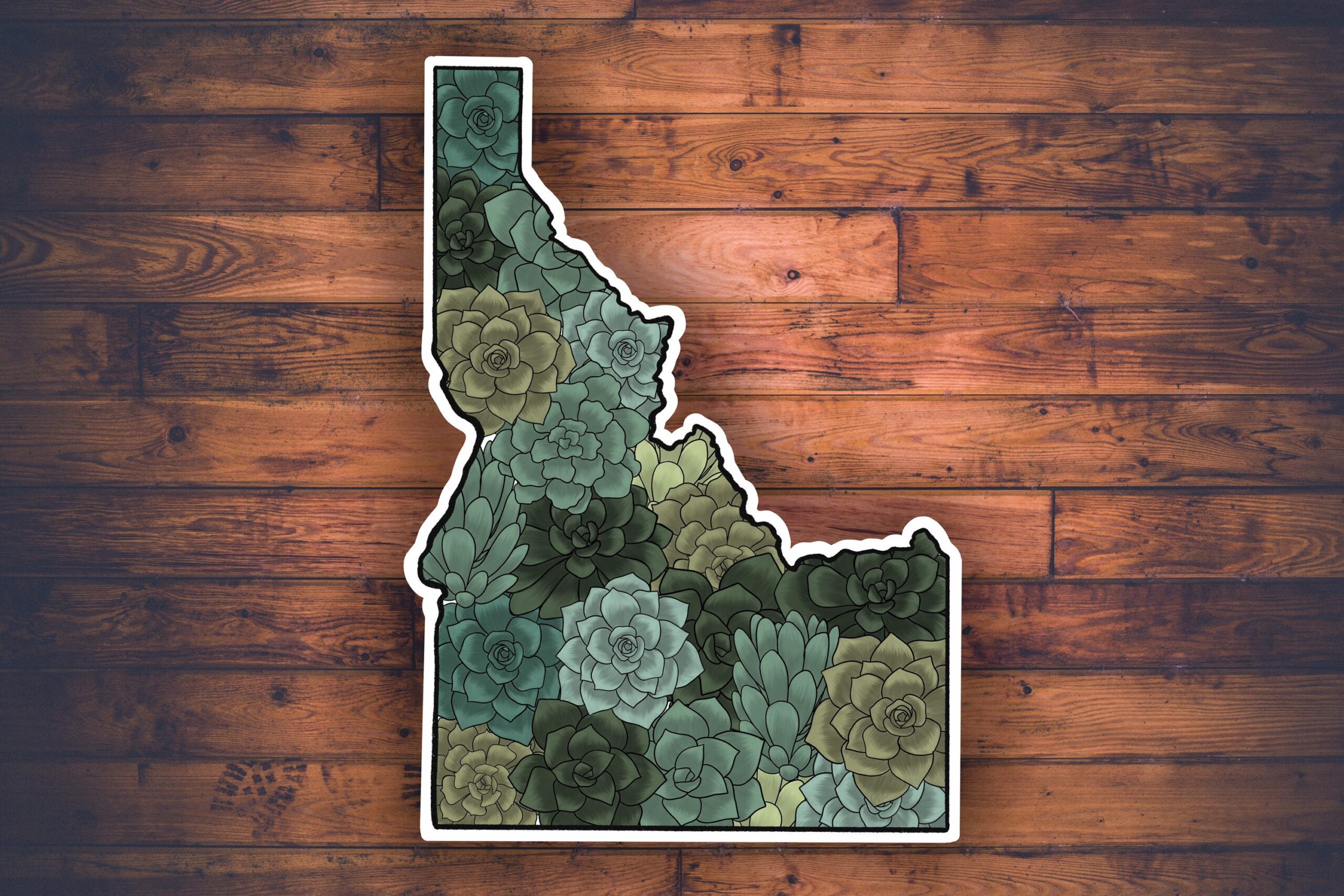 Succulents Idaho Sticker