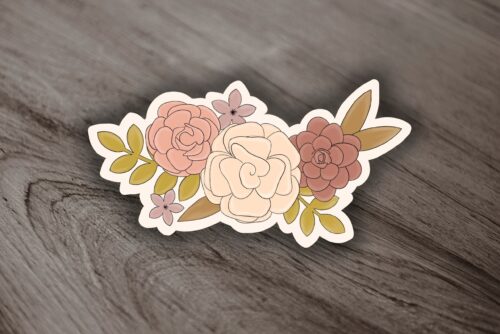 Boho Floral Sticker Pack