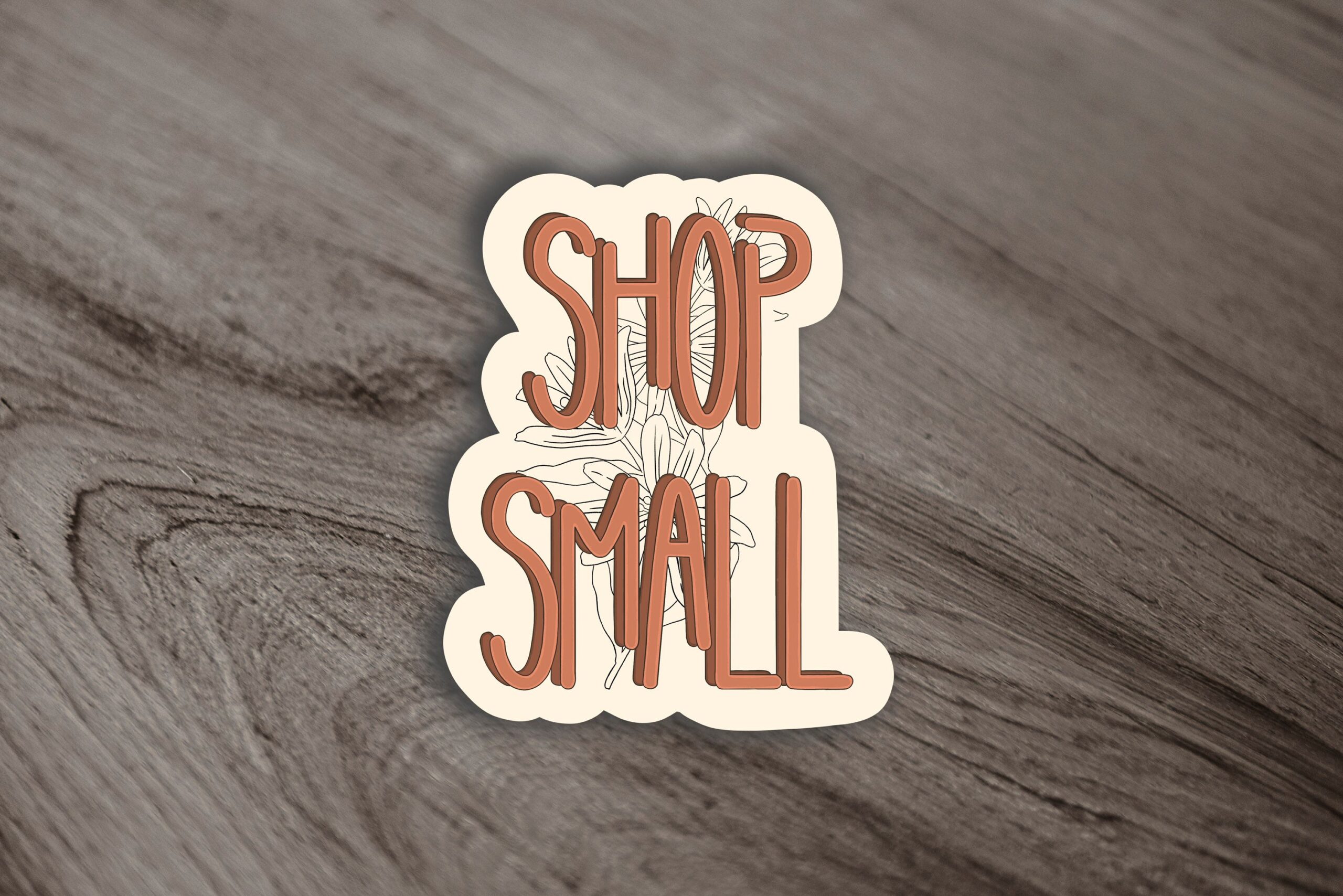 Shop Small Sticker