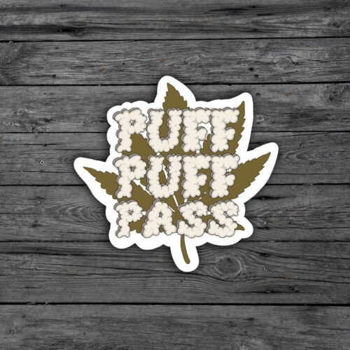 Puff Puff Pass Sticker