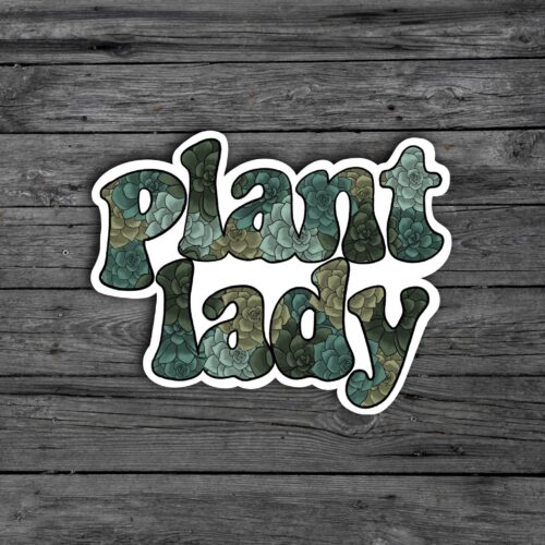 Plant Lady Sticker