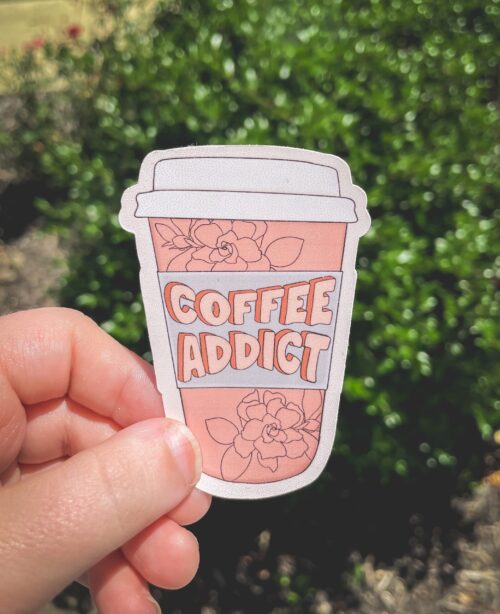 Coffee Addict Sticker